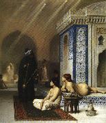 Pool in a Harem. Jean - Leon Gerome